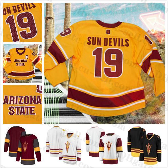 Custom 2020 Arizona State Sun Devils 12 Dylan Hollman 35 Daccord Louie Rowe Name Number Black White College Hockey Stitched Jersey S-3XL
Custom 2020 Arizona State Sun Devils 12 Dylan Hollman 35 Daccord Louie Rowe Name Number Black White College Hockey Stitched Jersey S-3XL