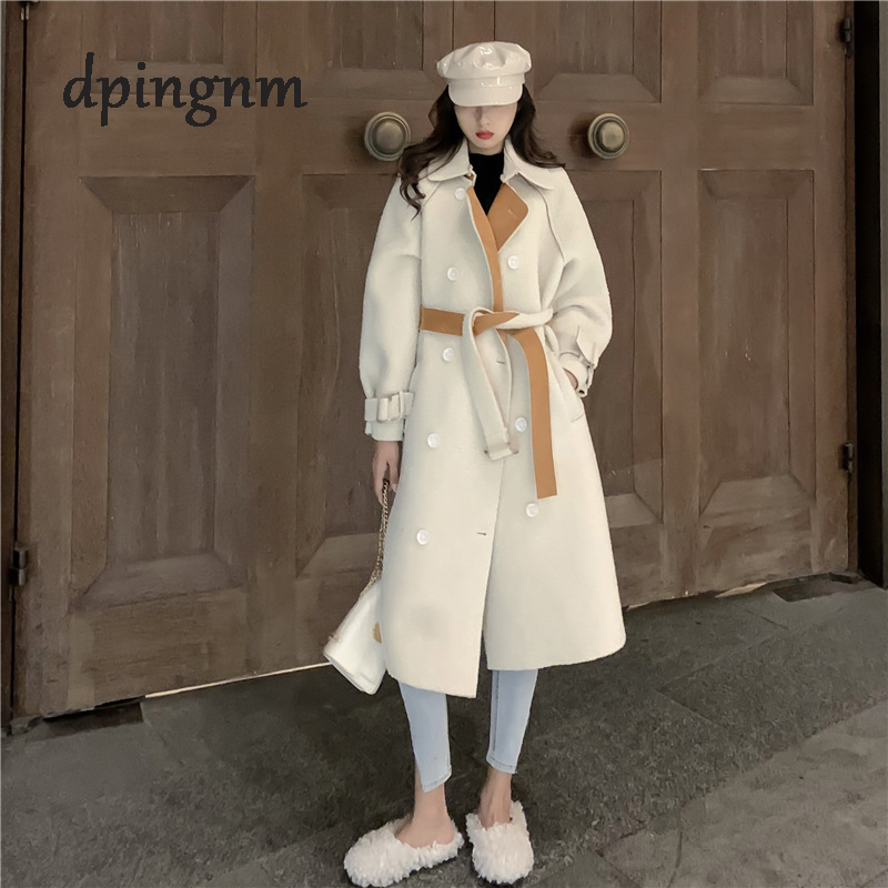 ong sleeve winter wool coat women Europe style plus size casaco feminino ladies autumn new Slim long woolen coats Z5405, Beige
ong sleeve winter wool coat women Europe style plus size casaco feminino ladies autumn new Slim long woolen coats Z5405, Beige
