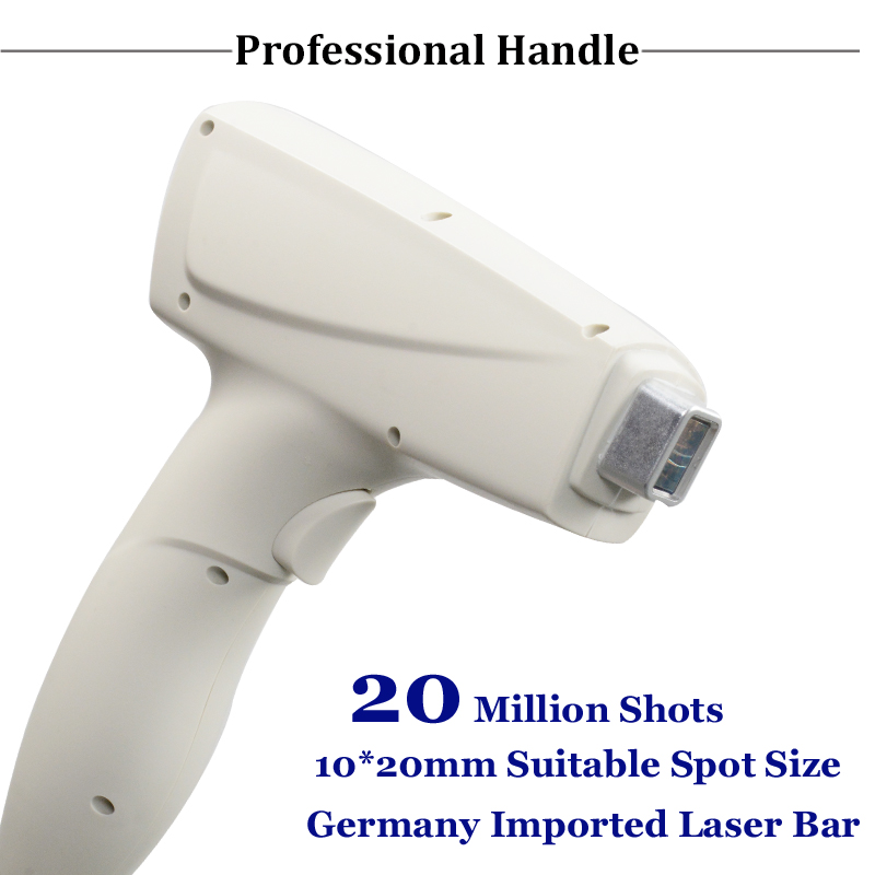Diode Laser Handle 20 Million shots Diode Machine Handle for Fast Permanent Painfree Hair Removal Beauty Clinic Use
Diode Laser Handle 20 Million shots Diode Machine Handle for Fast Permanent Painfree Hair Removal Beauty Clinic Use