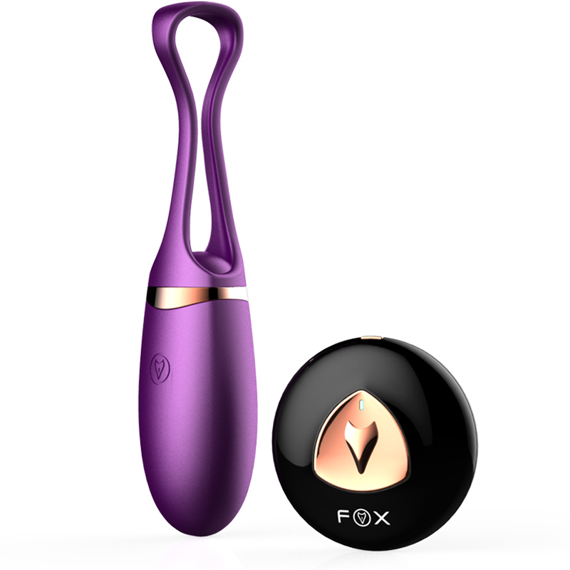 FOX New Wireless voice control Vibrating Egg Sex Toys for Women Waterproof 10 mode G-Spot Vibrator Massager sex products adult S18101905