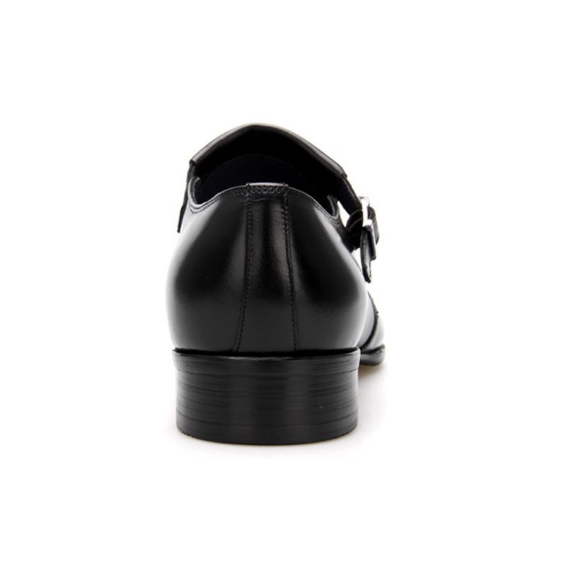 Designer Office Real Leather Derby Shoes Men England Style Pointed Toe Buckle Formal Footwear Casual Party Dress Sapato Social, Silver
Designer Office Real Leather Derby Shoes Men England Style Pointed Toe Buckle Formal Footwear Casual Party Dress Sapato Social, Silver