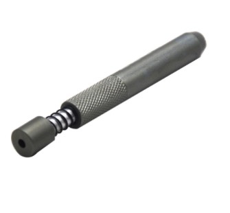 Metal Pipe One Hitter Bat 78MM Aluminum Spring Smoking Pipe Cigarette Dugout Pipes Tobacco Pipes Smoking Accessories