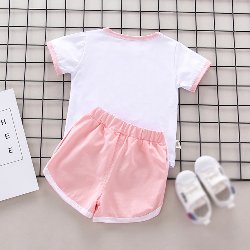 High Quality Summer Baby Girls Short Sleeve Letter Words Print Tops+Shorts Children Casual Outfits Sets Hot, Yellow
High Quality Summer Baby Girls Short Sleeve Letter Words Print Tops+Shorts Children Casual Outfits Sets Hot, Yellow