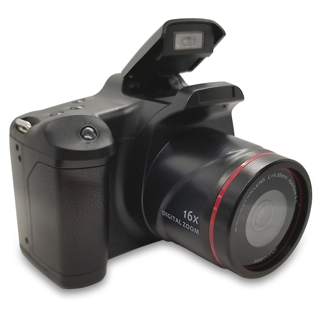 Camera Digital Camera New 1080p HD telephoto SLR Camera lens with fill light video 1600W pixel 16X zoom av interface travel essential Gifts
