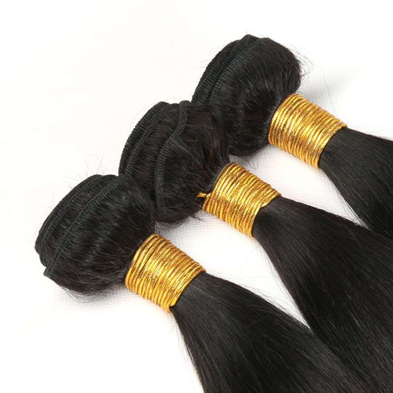 Malaysian Human 1B/4/30 Three Tones Color Straight Hair Products 10-28Inch 3 Bundles 1B 4 30 Ruyibeauty