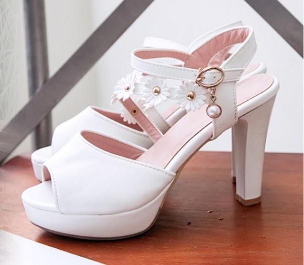 2019 Women's Sandals in Summer with New style High heel Coarse heel waterproof table@37, Pink
2019 Women's Sandals in Summer with New style High heel Coarse heel waterproof table@37, Pink