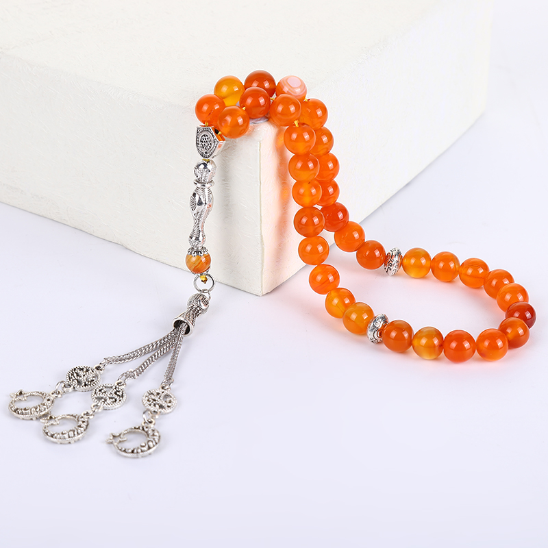 Other Bracelets Stone Agate Round Decorative Beads 33/99 Islamic Rosary Muslim Tasbih Beaded Bracelet Tassel Pendant Teesbih
Other Bracelets Stone Agate Round Decorative Beads 33/99 Islamic Rosary Muslim Tasbih Beaded Bracelet Tassel Pendant Teesbih