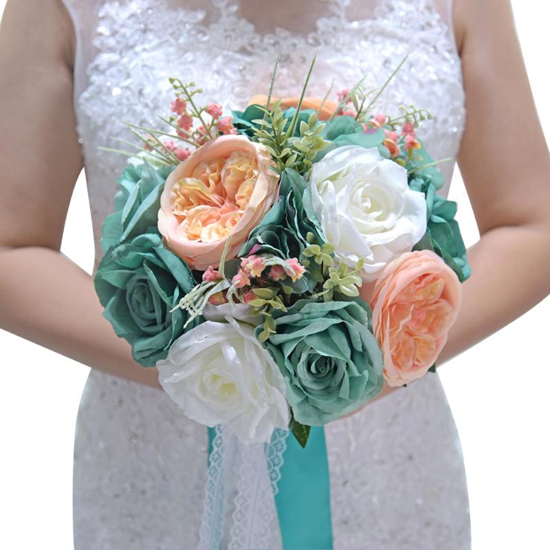 Wedding Bouquet Silk Roses Peonies Artificial Flower Pink White Bridal Bridesmaid Bouquet for Mariage Wedding Accessories
Wedding Bouquet Silk Roses Peonies Artificial Flower Pink White Bridal Bridesmaid Bouquet for Mariage Wedding Accessories