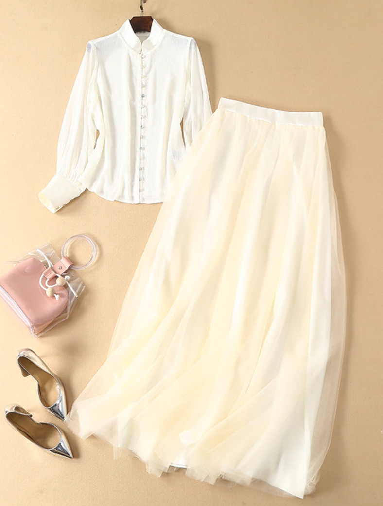 vestidos de noiva Boho Wedding Dress Long Sleeves A Line Beige Tulle Princess Beach Bride Dress Two Pieces Wedding Gown 2020 New Champagne