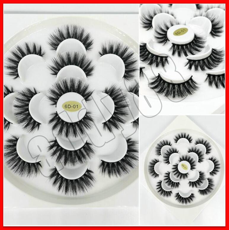NEW Eye Makeup 6D Faux Mink Lashes 7pairs / box False Eyelashes Thick Long Stereo Fluffy Fake Eye Lashes Makeup Eyelash Extensions Kit
NEW Eye Makeup 6D Faux Mink Lashes 7pairs / box False Eyelashes Thick Long Stereo Fluffy Fake Eye Lashes Makeup Eyelash Extensions Kit
