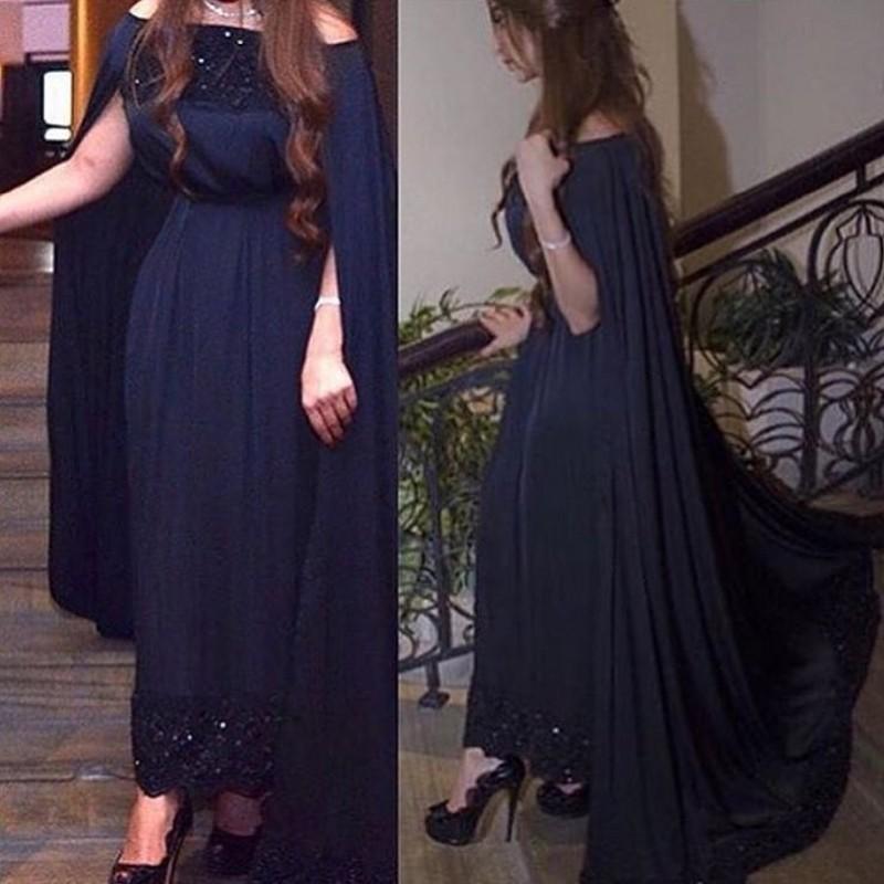 Navy Blue Prom Dresses with Cape A Line Sexy Off the Shoulder Lace Applique Custom Made Chiffon Evening Gown Formal Occasion Wear, Hunter
Navy Blue Prom Dresses with Cape A Line Sexy Off the Shoulder Lace Applique Custom Made Chiffon Evening Gown Formal Occasion Wear, Hunter