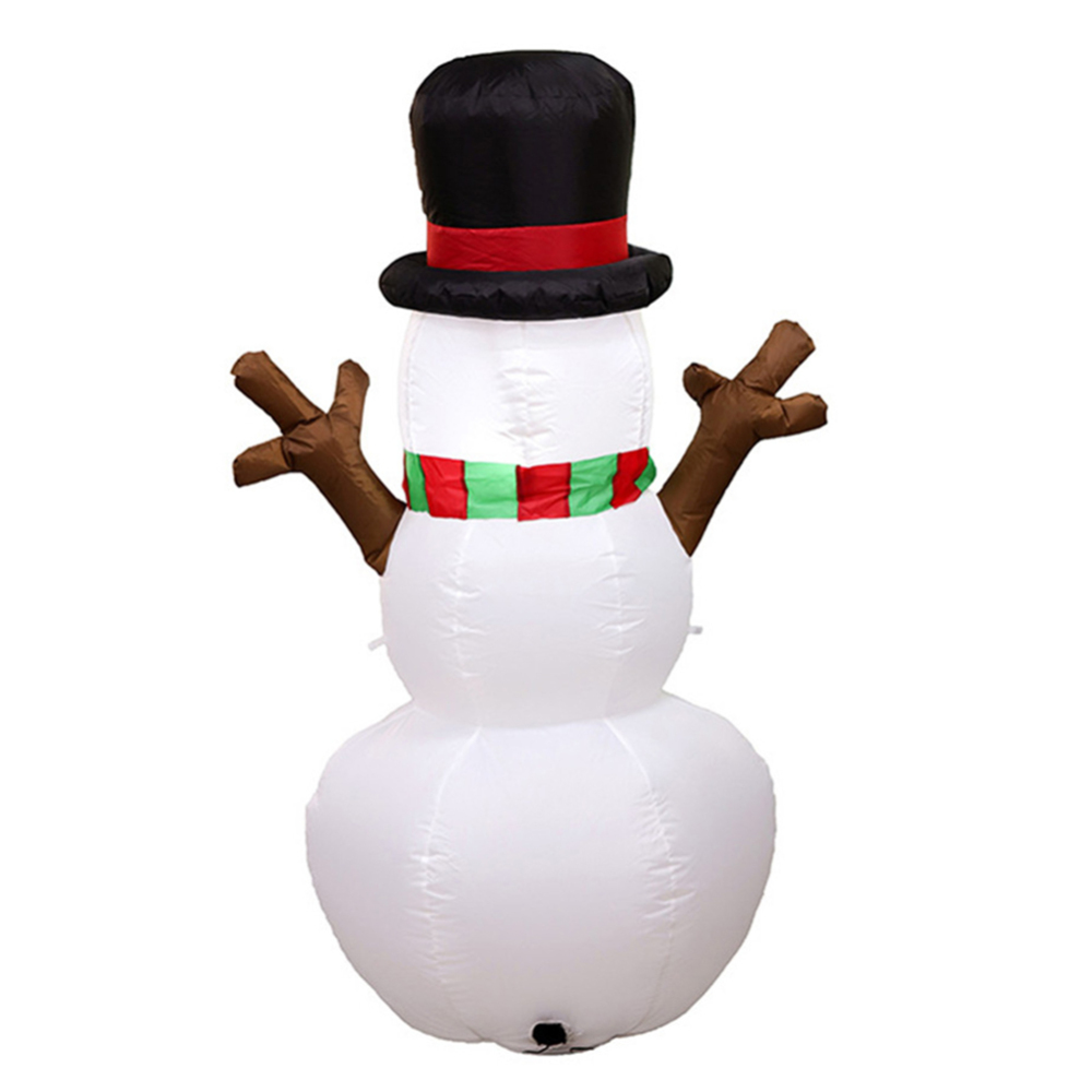Christmas inflatable props LED lights Inflatable Snowman Hat LED Yard Art Decoration Yard Garden christmas toys for children