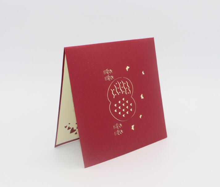 Easter Festival 3D Pop Up Card Hollow Easter Egg Butterfly Greeting Card Blessing Cards Creative Gift