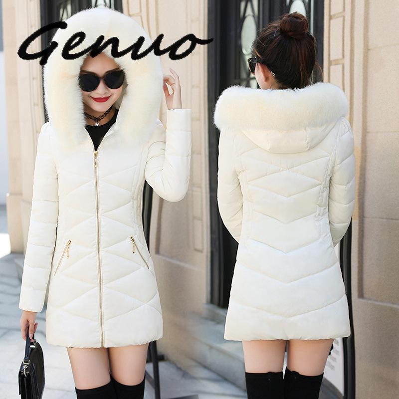 Winter New Cotton-padded Clothes Women Long Heavy Thick Jacket Snow Coat Big Hair Collar Hooded Loose Coat Female Parka Overcoat, Black
Winter New Cotton-padded Clothes Women Long Heavy Thick Jacket Snow Coat Big Hair Collar Hooded Loose Coat Female Parka Overcoat, Black
