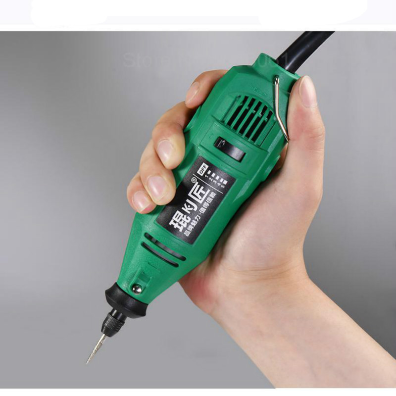 Electric grinder small hand-held grinding engraving machine pen woodworking electric wenwan polishing machine dril
Electric grinder small hand-held grinding engraving machine pen woodworking electric wenwan polishing machine dril