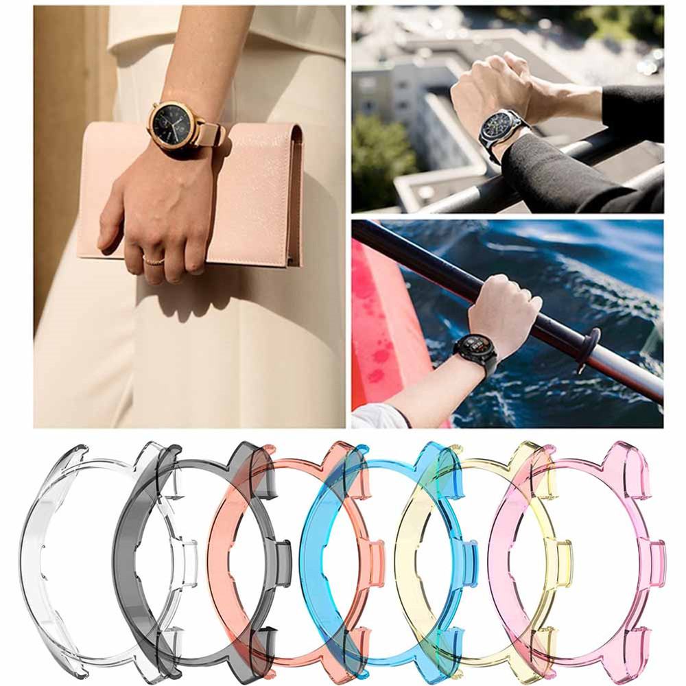 Ultra-thin Soft TPU Protection Silicone Watch Case Cover For Samsung Gear S3 Frontier Watachband Sporting Goods Accessories free shipping