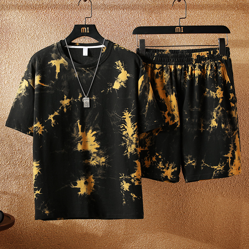 New Summer Man Casual Sets T-shirts+Shorts 2 Pieces Sets Sweatsuits Good Quality Men Cotton Elastic Waist Short Pants Size 3XL, Gray
New Summer Man Casual Sets T-shirts+Shorts 2 Pieces Sets Sweatsuits Good Quality Men Cotton Elastic Waist Short Pants Size 3XL, Gray