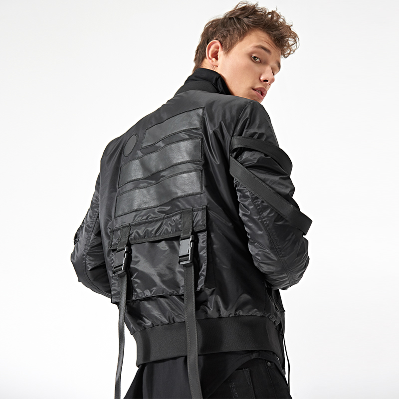 Military Adjustable Buckle Straps Bomber Jacket Mens 2018 Lightly Padded Aviator Jackets Four Colors Free Shipping, Black
Military Adjustable Buckle Straps Bomber Jacket Mens 2018 Lightly Padded Aviator Jackets Four Colors Free Shipping, Black