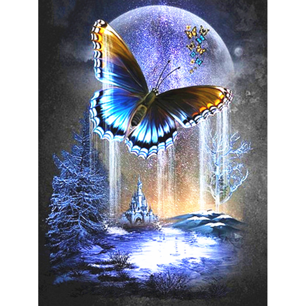 Diamond Painting Butterfly Home Decoration Full Drill Round Embroidery Rhinestone Picture Handcraft Kit
Diamond Painting Butterfly Home Decoration Full Drill Round Embroidery Rhinestone Picture Handcraft Kit
