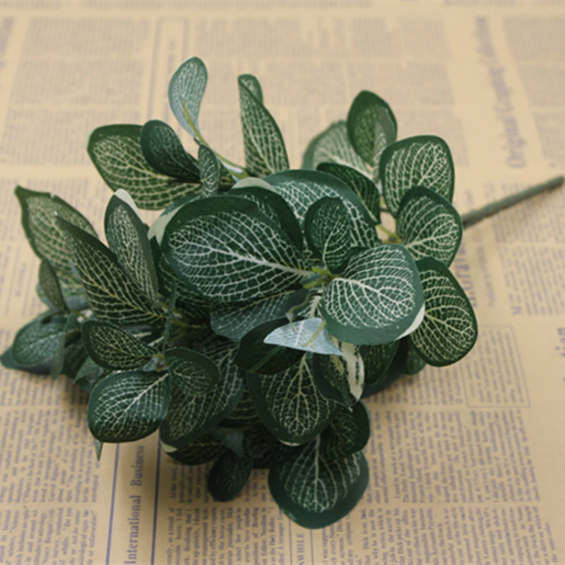 5 branch Artificial Silk flower Green purple Dot green plant for home decoration, Red
5 branch Artificial Silk flower Green purple Dot green plant for home decoration, Red