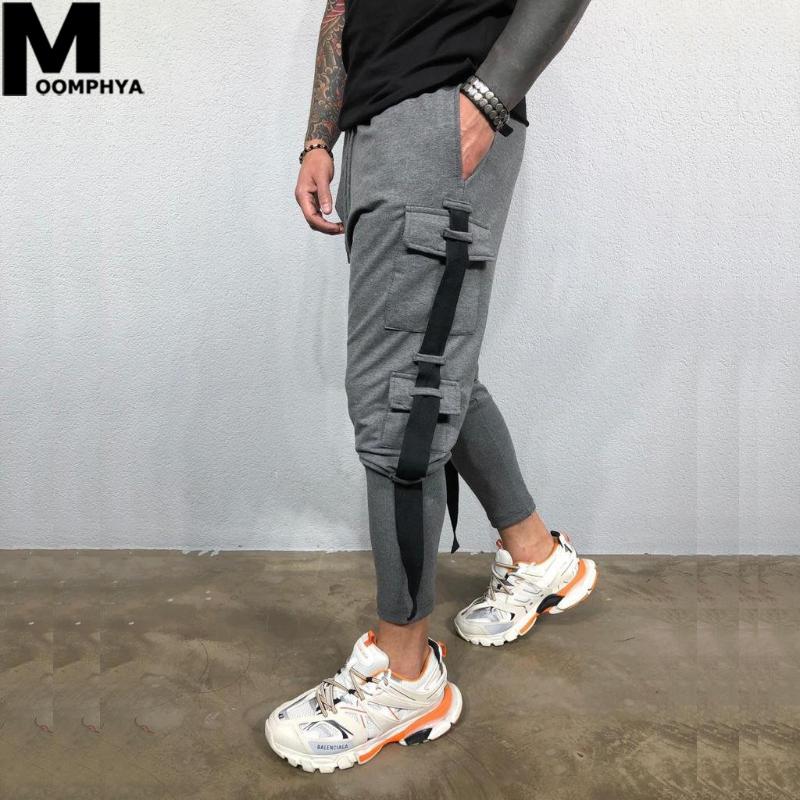 Moomphya Joggers Men Side Straps Cargo Pants Men Streetwear Hip Hop Pockets Sweatpants Long Trousers 2020 Casual Man Pants, Black
Moomphya Joggers Men Side Straps Cargo Pants Men Streetwear Hip Hop Pockets Sweatpants Long Trousers 2020 Casual Man Pants, Black