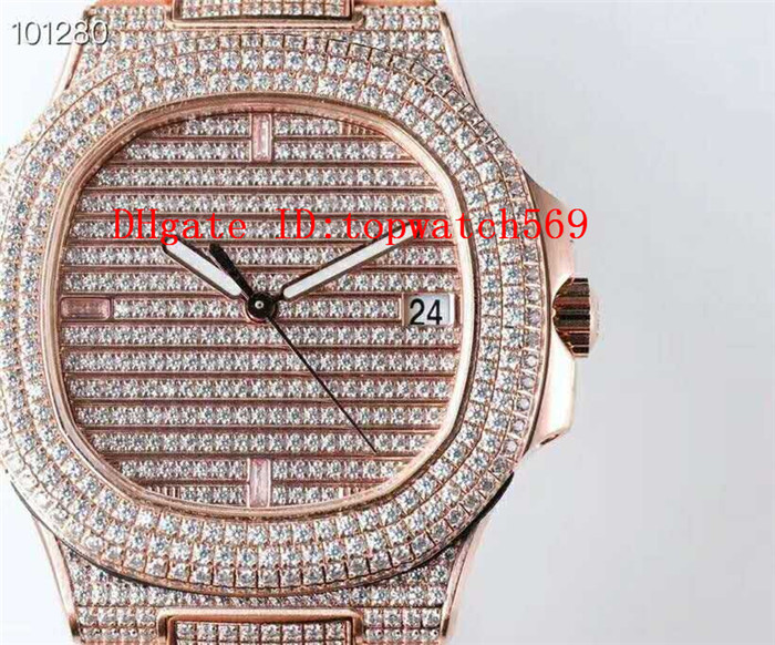 PPC Top Diamond Mens Watch NAUTILUS 5719 Watch Swiss 324C Automatic Mechanical 28800 vph Sapphire 18k Rose Gold 316L Stainless Steel, Slivery;brown
PPC Top Diamond Mens Watch NAUTILUS 5719 Watch Swiss 324C Automatic Mechanical 28800 vph Sapphire 18k Rose Gold 316L Stainless Steel, Slivery;brown