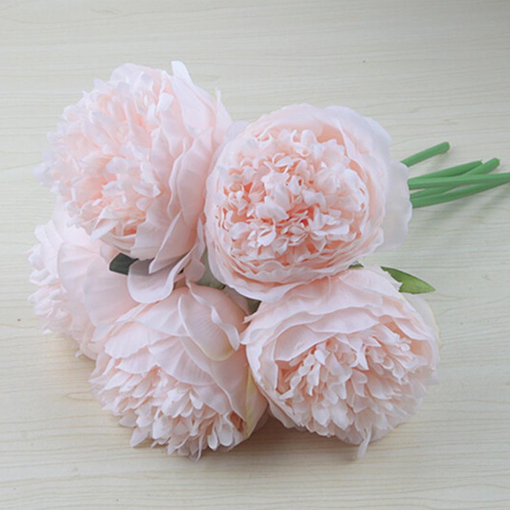 5 Heads Peony Artificial Flower Christmas Home Decoration Silk Real Touch Peony Fake Flower Wedding Party New Year Gift Floral, Please choose to
5 Heads Peony Artificial Flower Christmas Home Decoration Silk Real Touch Peony Fake Flower Wedding Party New Year Gift Floral, Please choose to