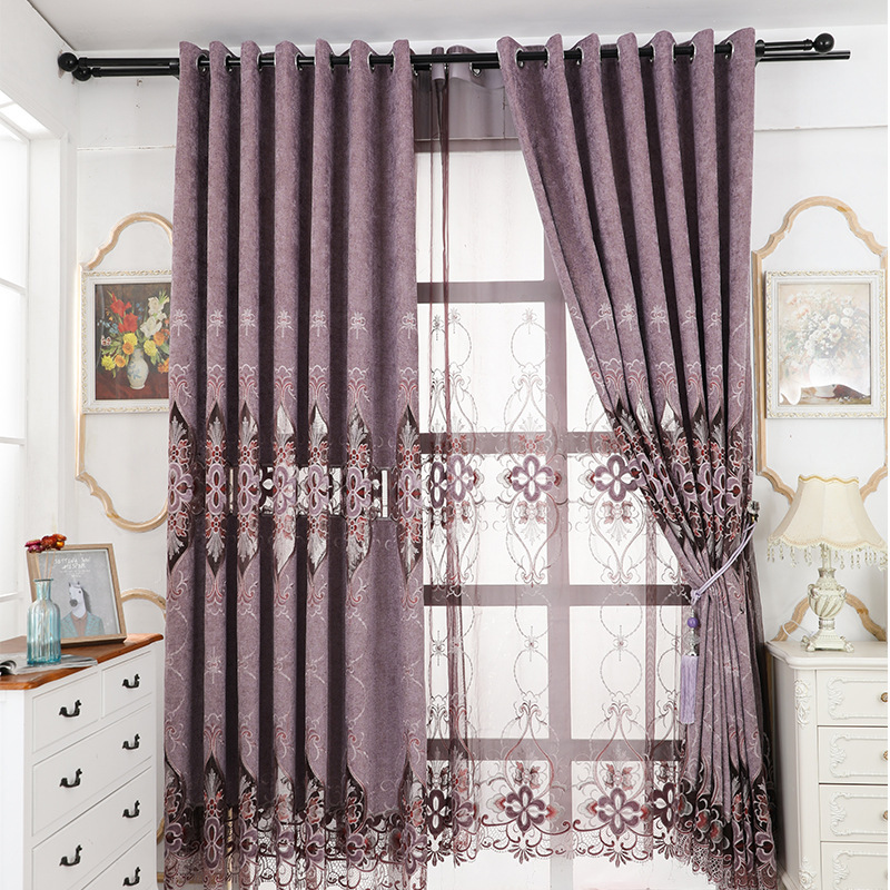 Manufacturer Zhijia Curtain Products High-grade Chinese Classical Chenille Fabric Living Room Bedroom Embroidered Curtain Fabric, Coffee tulle
Manufacturer Zhijia Curtain Products High-grade Chinese Classical Chenille Fabric Living Room Bedroom Embroidered Curtain Fabric, Coffee tulle