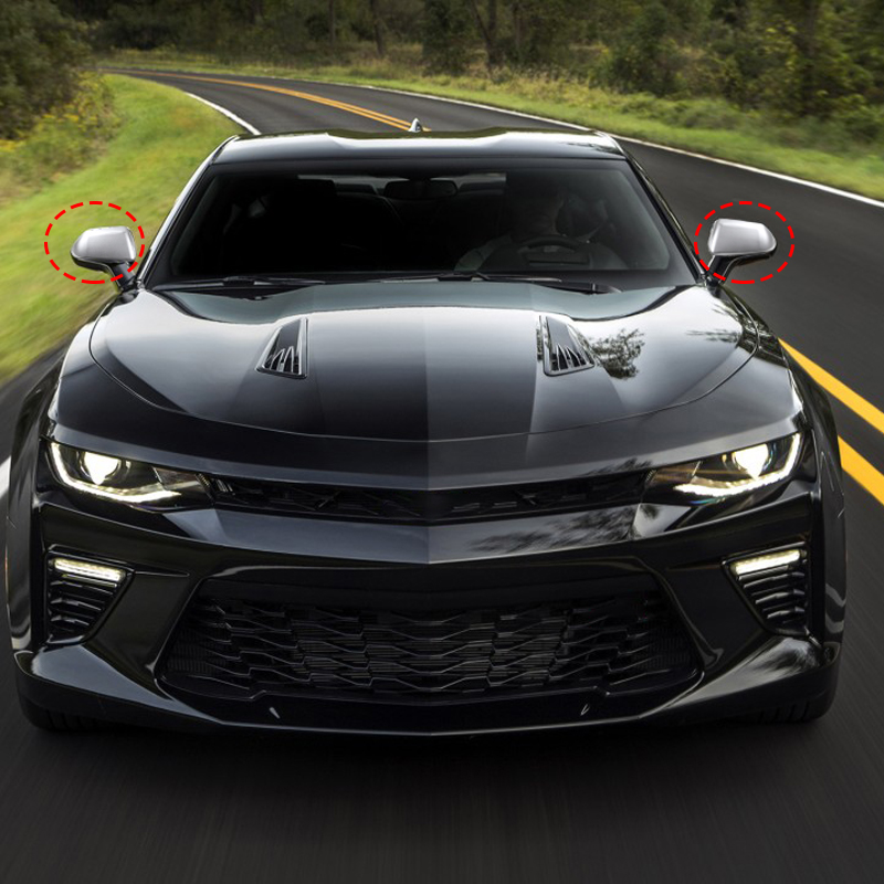 Rearview Mirror Cover Decoration Cover for Chevrolet Camaro U.S. Regulations Car Interior Accessories