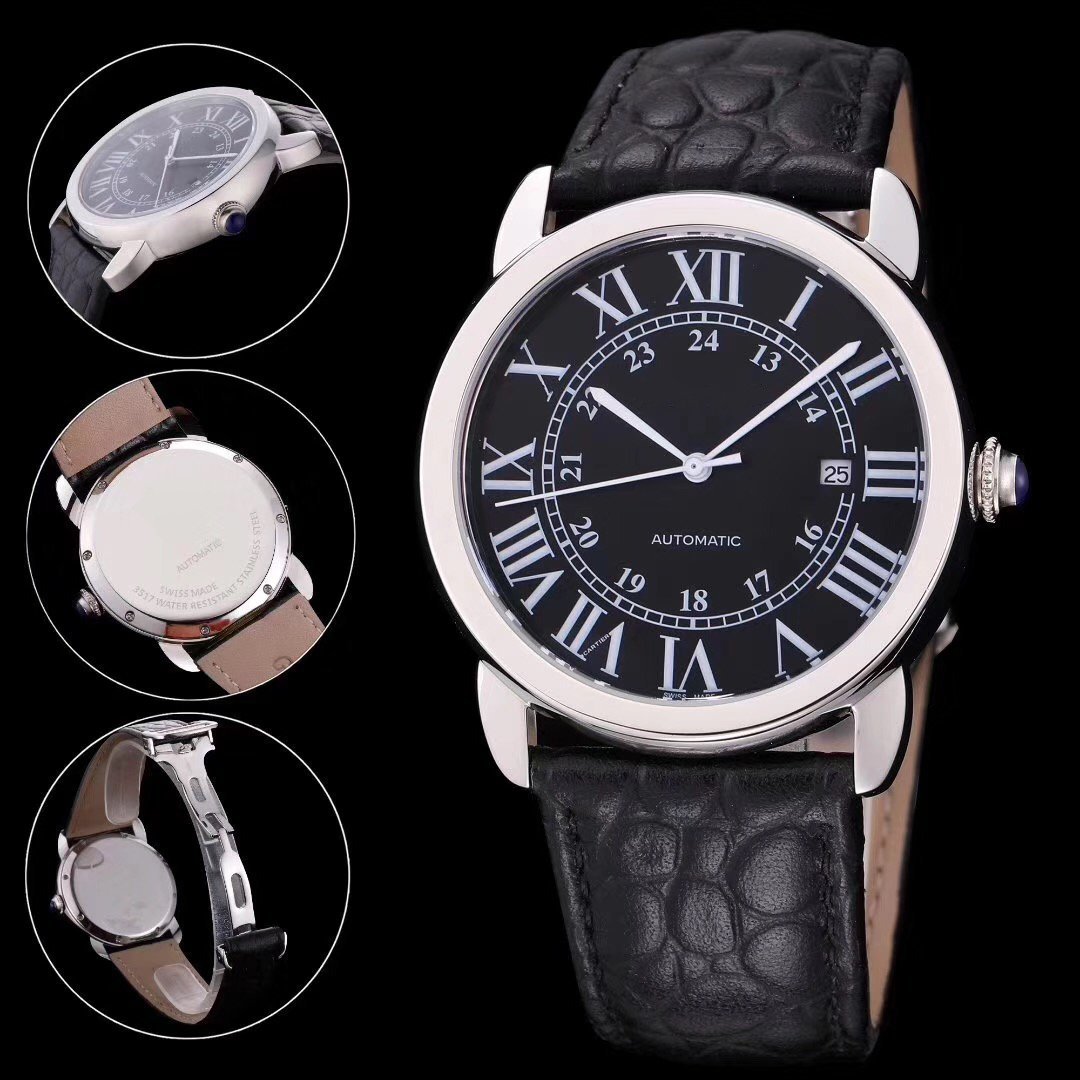 Top sell automatic watch for man, luxury watch mechanical watch stainless watches steel wristwatch leather strap 055, White face
Top sell automatic watch for man, luxury watch mechanical watch stainless watches steel wristwatch leather strap 055, White face