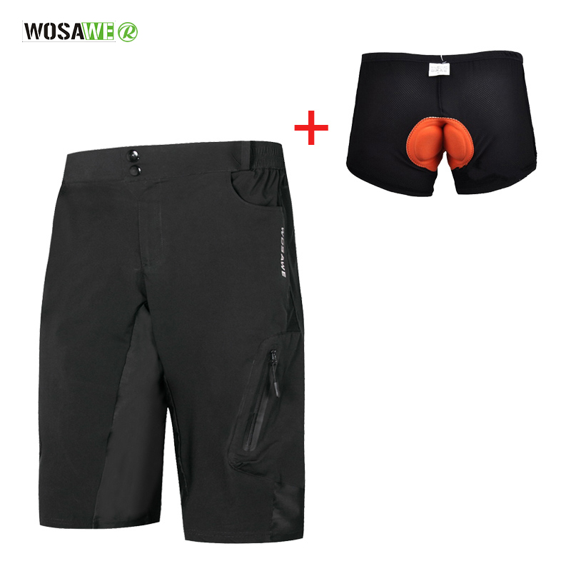 WOSAWE Men' Cycling Shorts Summer MTB Riding Road Mountain MTB Bike Short Trousers Water Repellent Baggy Short Outdoor Sports, Non-padded gray
WOSAWE Men' Cycling Shorts Summer MTB Riding Road Mountain MTB Bike Short Trousers Water Repellent Baggy Short Outdoor Sports, Non-padded gray
