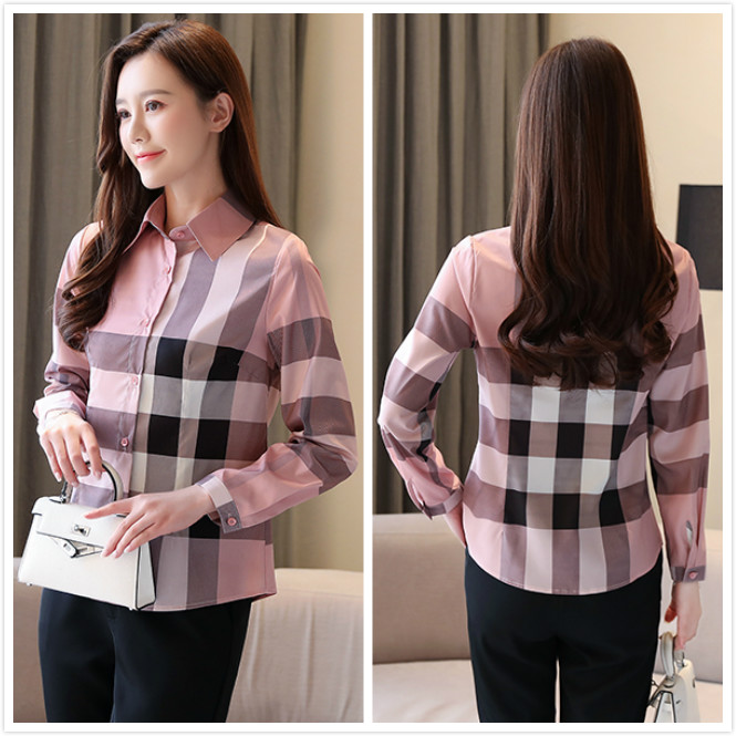 Hot Sale Classic Striped Shirts Women Long Sleeve Lapel Neck Printed Ladies Button Shirt Blouses Runway Elegant Office Designer Shirts Tops, Customize
Hot Sale Classic Striped Shirts Women Long Sleeve Lapel Neck Printed Ladies Button Shirt Blouses Runway Elegant Office Designer Shirts Tops, Customize