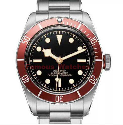 Tudorrr Luxury Mens Watch Stainless Steel Automatic Mechanical Red Bezel Black ROTOR MONTRES Solid Clasp man Designer Wristwatch Watches, Gift box
Tudorrr Luxury Mens Watch Stainless Steel Automatic Mechanical Red Bezel Black ROTOR MONTRES Solid Clasp man Designer Wristwatch Watches, Gift box