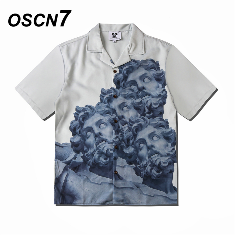 OSCN7 Casual Printed Short Sleeve Shirt Men Street 2020 Hawaii Beach Oversize Women Fashion Harujuku Shirts for Men CSD23, Black
OSCN7 Casual Printed Short Sleeve Shirt Men Street 2020 Hawaii Beach Oversize Women Fashion Harujuku Shirts for Men CSD23, Black
