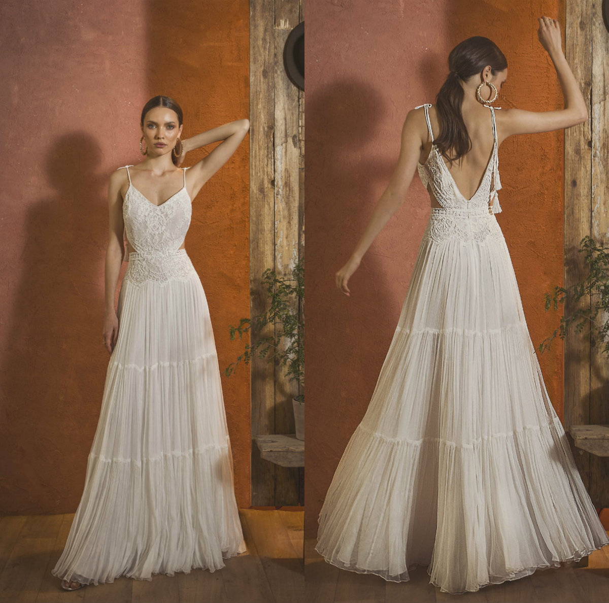 2020 Straps Bohemia Wedding Dresses A Line Beaded Backless Lace Applique Beach Robes De Mariée Floor Length Boho Wedding Dress Custom Made, Dark red
2020 Straps Bohemia Wedding Dresses A Line Beaded Backless Lace Applique Beach Robes De Mariée Floor Length Boho Wedding Dress Custom Made, Dark red