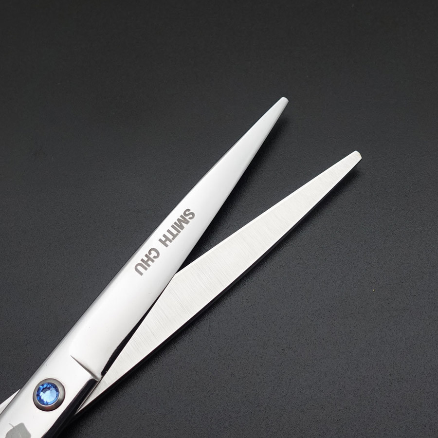 SMITH CHU Professional Hair dressing scissors 7inch straight cutting/Curved scissors, Barber shears scissors kits S036 LY191231