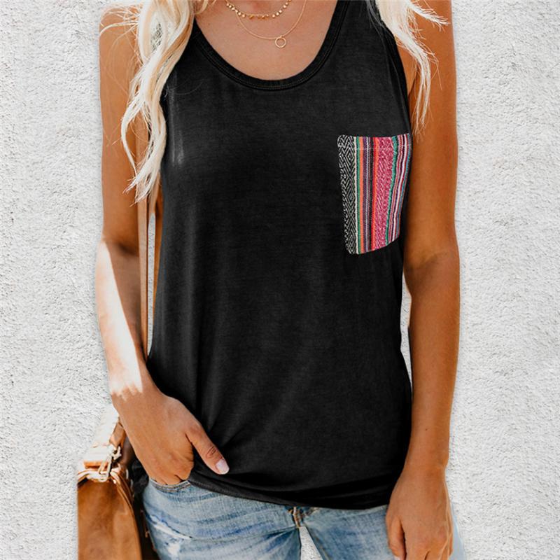 Women Tank Top Indie Folk Pockets Vest 2020 Summer Tanks O-Neck 3XL Tosps Women Cotton Vest Casual Female Multi color Plus Size, White
Women Tank Top Indie Folk Pockets Vest 2020 Summer Tanks O-Neck 3XL Tosps Women Cotton Vest Casual Female Multi color Plus Size, White