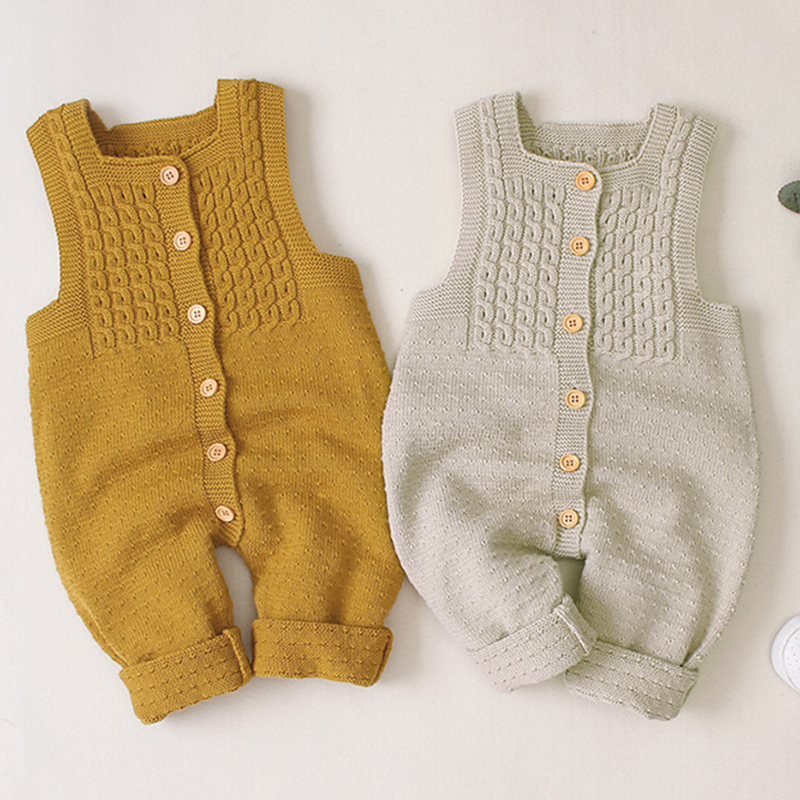 2020 New Infant Baby Boys Girls Pure Color Rompers Clothes Children Baby Boy Girl Kids Knitting Sleeveless Rompers, 82w562 yellow
2020 New Infant Baby Boys Girls Pure Color Rompers Clothes Children Baby Boy Girl Kids Knitting Sleeveless Rompers, 82w562 yellow