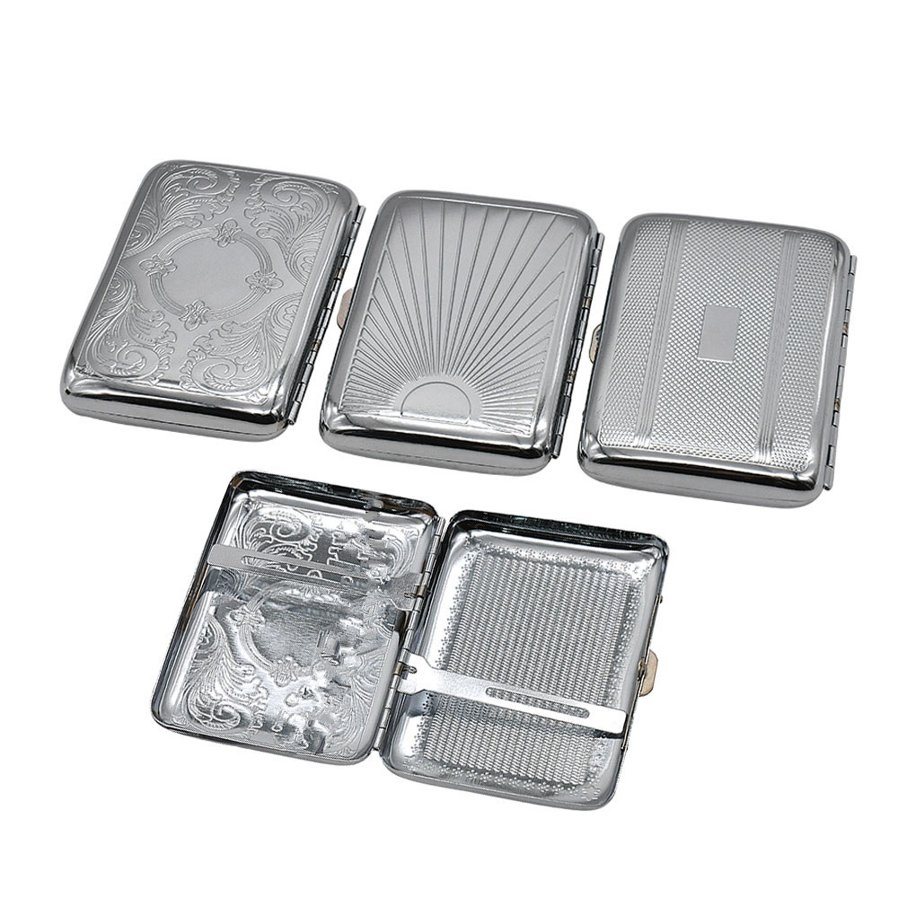 Metal Cigarette Case (69*95MM) Holding 12 Regular Size Cigarettes (85mm*8mm) Cigarette Holder Tobacco Case Box With 2 Clips Smoking Pipe
Metal Cigarette Case (69*95MM) Holding 12 Regular Size Cigarettes (85mm*8mm) Cigarette Holder Tobacco Case Box With 2 Clips Smoking Pipe