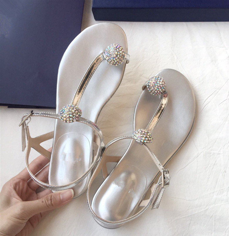 Hot Sale-mping cold drag low heel Korean version of Roman muller flat sandal with di