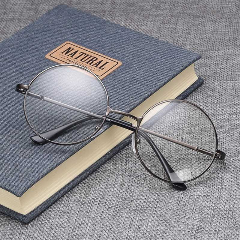 Unisex Vintage Round Reading Glasses Metal Frame Retro Personality College Style Eyeglass Clear Lens Eye Glasses Frames 
Unisex Vintage Round Reading Glasses Metal Frame Retro Personality College Style Eyeglass Clear Lens Eye Glasses Frames