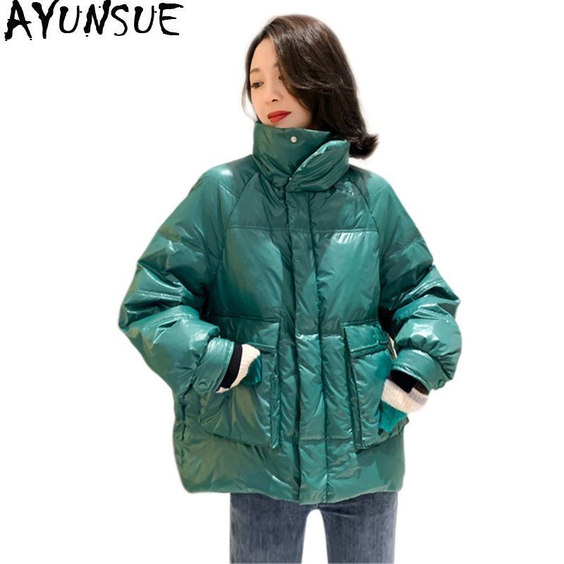 AYUNSUE White Duck Down Jacket Women Autumn Winter Down Coat Oversize Korean Parka Puffer Women's Jackets 2020 KJ3869, Black
AYUNSUE White Duck Down Jacket Women Autumn Winter Down Coat Oversize Korean Parka Puffer Women's Jackets 2020 KJ3869, Black