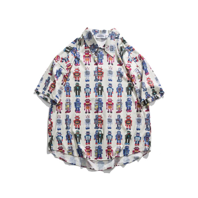 Men' Casual Fashion Shirt Short-sleeved Men' Hawaiian Shirt Tiled Patterned Short-sleeved, Black
Men' Casual Fashion Shirt Short-sleeved Men' Hawaiian Shirt Tiled Patterned Short-sleeved, Black