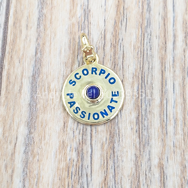 Authentic 925 Sterling Silver pendants Vermeil Silver Bear Horoscopes Scorpio Pendant With Lapiz Lazuli Fits European bear Jewelry Style Gif
Authentic 925 Sterling Silver pendants Vermeil Silver Bear Horoscopes Scorpio Pendant With Lapiz Lazuli Fits European bear Jewelry Style Gif