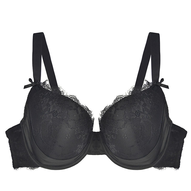 New Lingerie Big Size Women Bra 3/4 Cup Underwire Brassiere Ladies Sexy Bralette Push Up Bras Plus Size 36-46 D-DD-DDD-E-F-G, Black
New Lingerie Big Size Women Bra 3/4 Cup Underwire Brassiere Ladies Sexy Bralette Push Up Bras Plus Size 36-46 D-DD-DDD-E-F-G, Black
