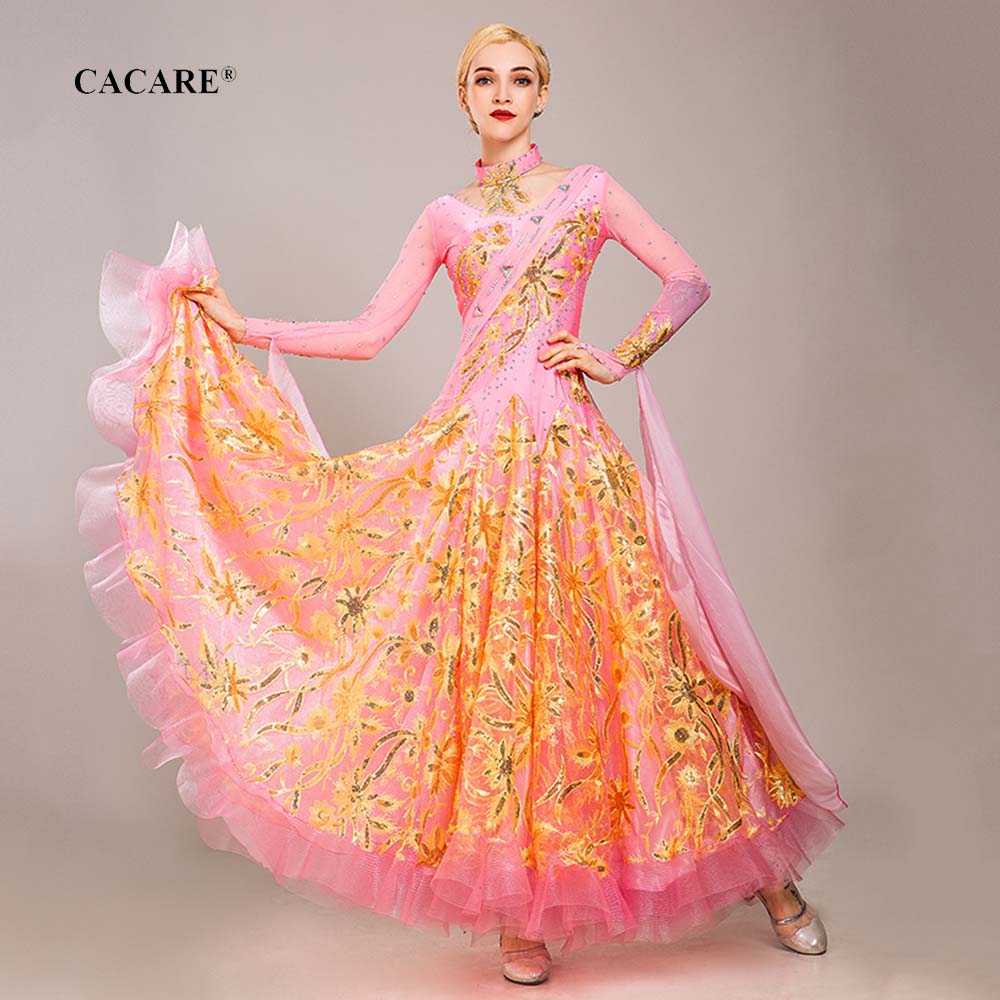 Luxury Ballroom Dance Competition Dresses Waltz Dress Standard Dance Dresses D0799 CACARE Customize 10 Colors Big Sheer Hem, Red
Luxury Ballroom Dance Competition Dresses Waltz Dress Standard Dance Dresses D0799 CACARE Customize 10 Colors Big Sheer Hem, Red