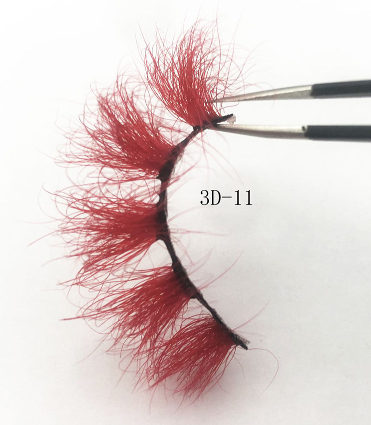 Fantasy Mink Lashes Coloured Series 3D Mink Eyelashes Color Mink Lashes Natural Fluffy Colorful False Eyelashes Extension Makeup Fake Lashes