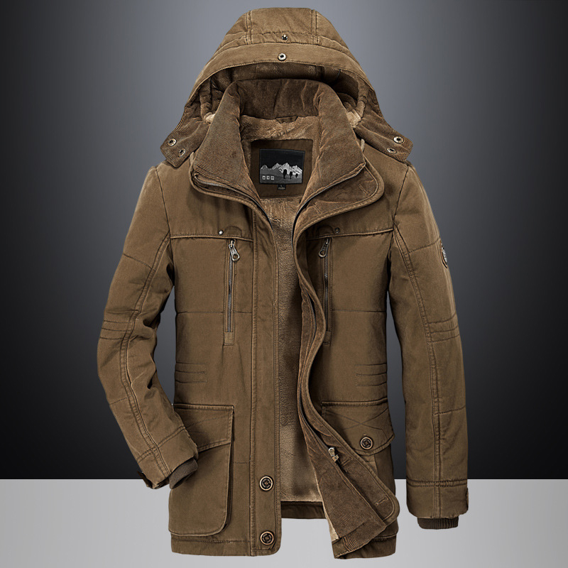 Winter Men Fleece Parka Coats Thick Mens Hooded Jacket Coat Warm Thicken Male Overcoat Windproof Outwear Jaqueta Masculina, Camel
Winter Men Fleece Parka Coats Thick Mens Hooded Jacket Coat Warm Thicken Male Overcoat Windproof Outwear Jaqueta Masculina, Camel