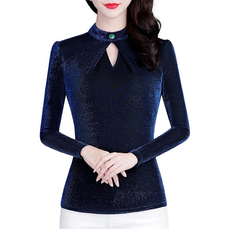 New Spring Autumn Women's Lace Shirts Women's Casual Elegant Blouses O-Neck Long Sleeve Fashion Lace Blusas Tops DD8278, Blue
New Spring Autumn Women's Lace Shirts Women's Casual Elegant Blouses O-Neck Long Sleeve Fashion Lace Blusas Tops DD8278, Blue
