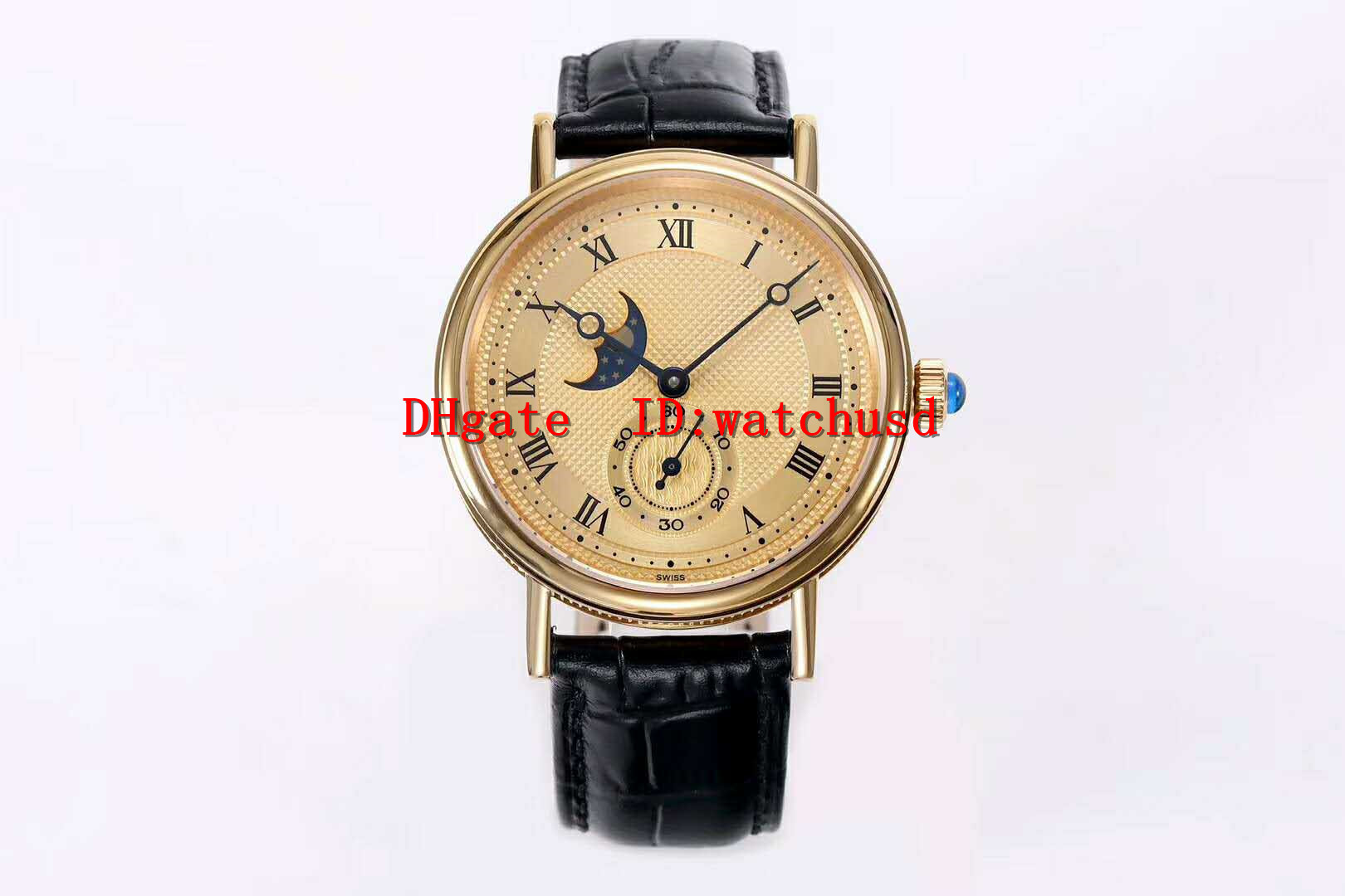 GXG Factory 40mm 18k Yellow Gold Men Wristwatch 4396 Wristwatches Sapphire Waterproof Cal.5165R Automatic Mechanical Transparent case back
GXG Factory 40mm 18k Yellow Gold Men Wristwatch 4396 Wristwatches Sapphire Waterproof Cal.5165R Automatic Mechanical Transparent case back